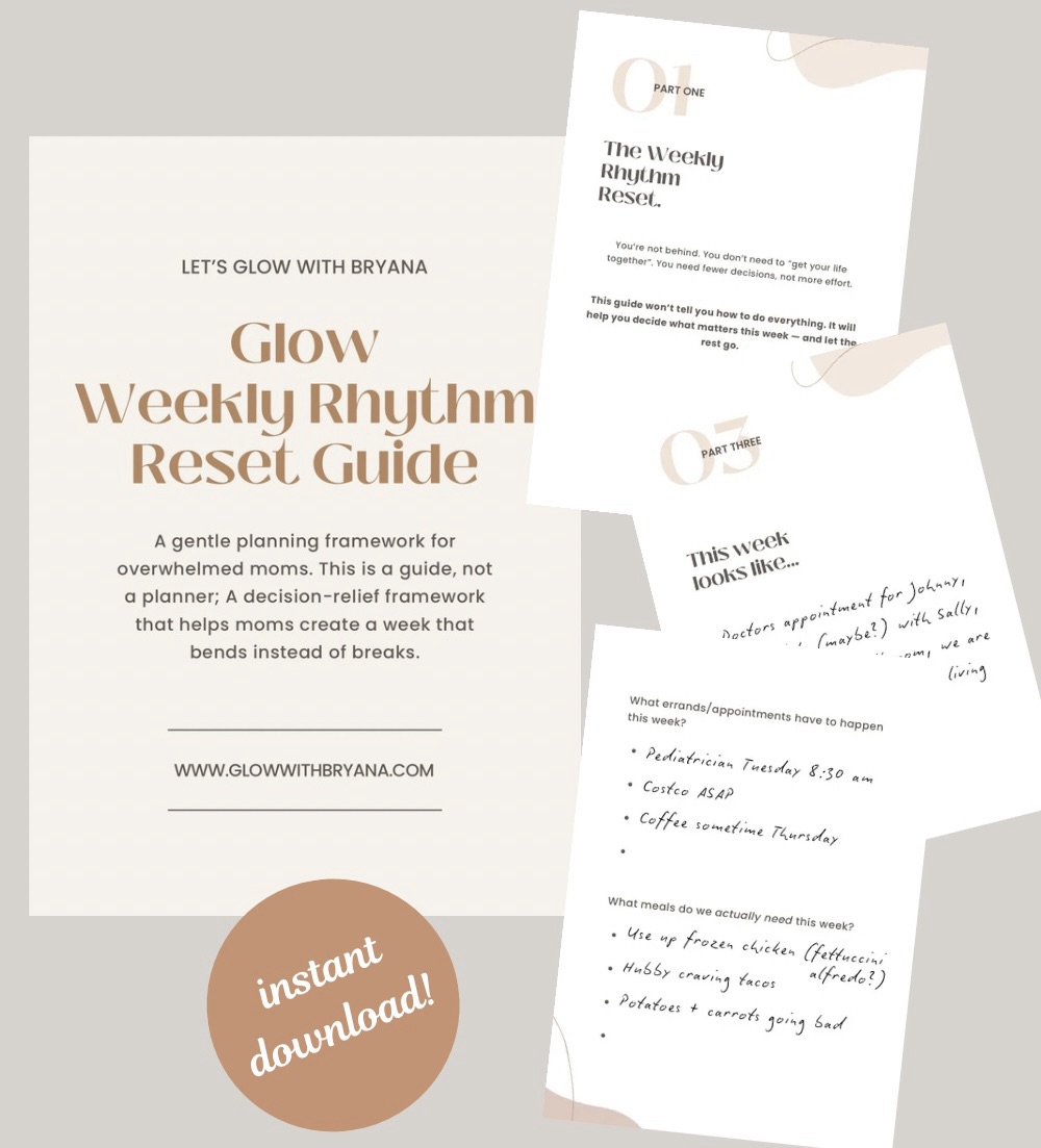 Glow Weekly Rhythm Reset Guide preview